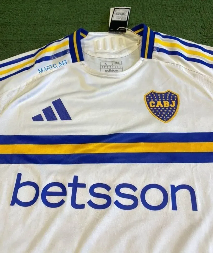 La nueva camiseta suplente de Boca (Fuente: @marto_m3)