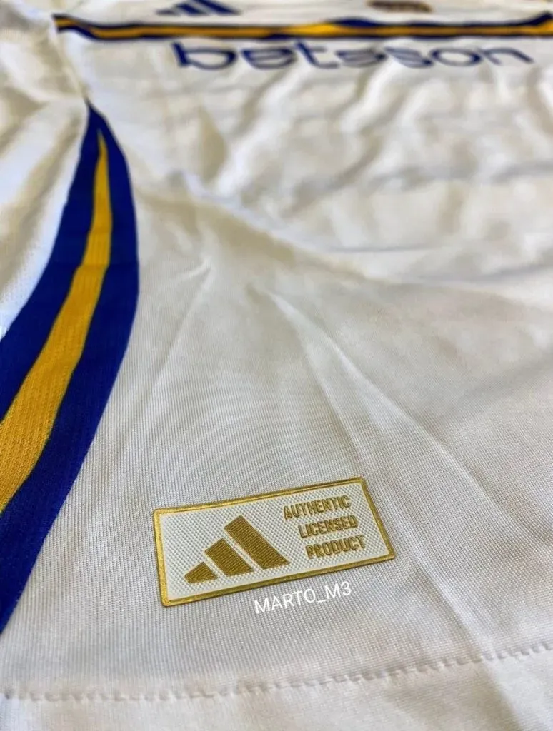 La nueva camiseta suplente de Boca (Fuente: @marto_m3)