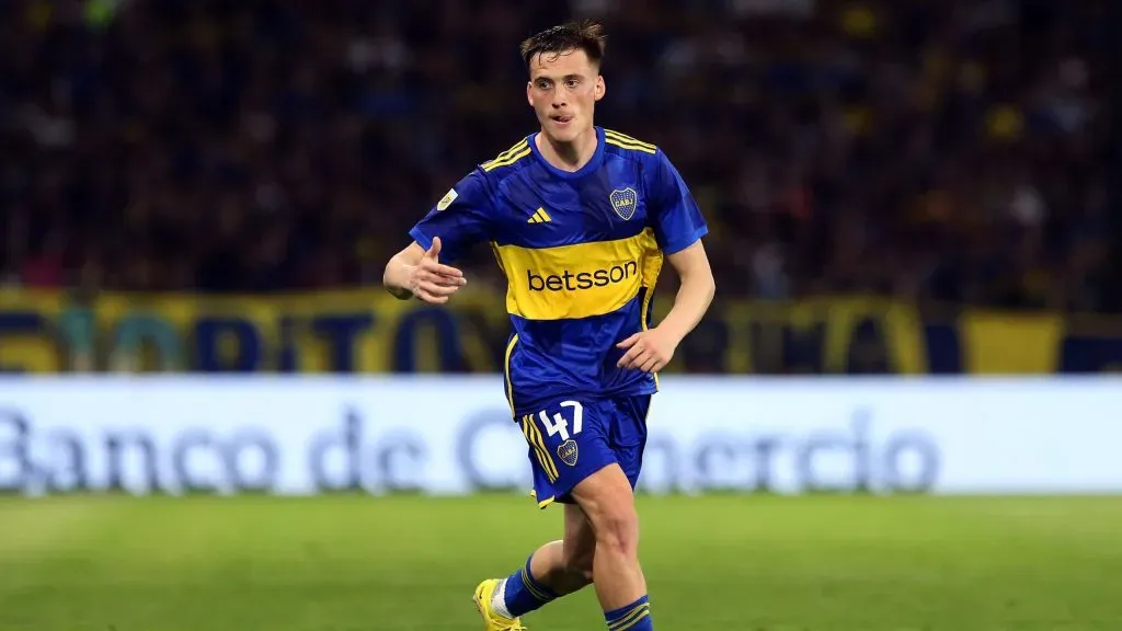 Jabes Saralegui en Boca