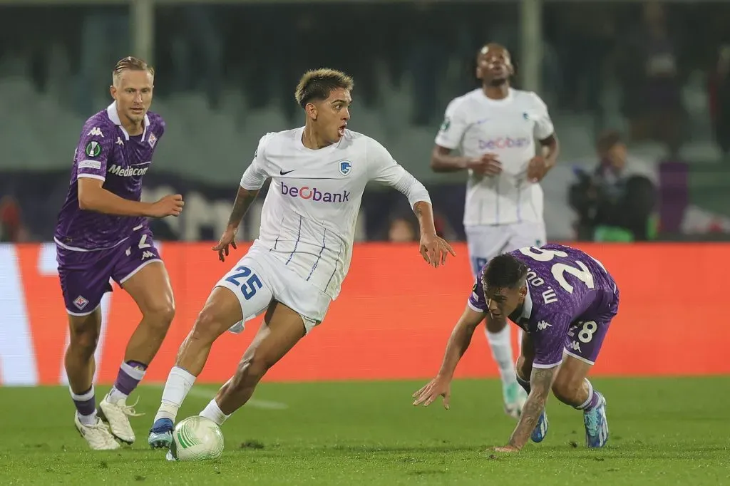 Matías Galarza, jugador del Genk pretendido por Boca (Getty Images)