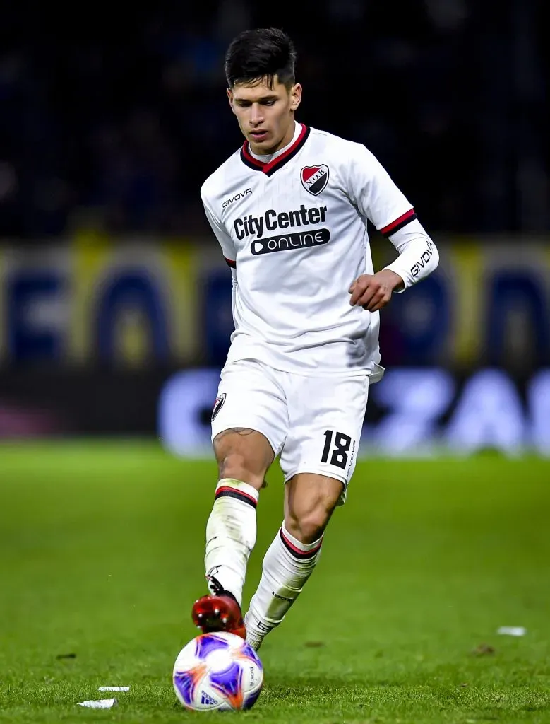 Brian Aguirre, extremo de Newell´s (Getty Images)