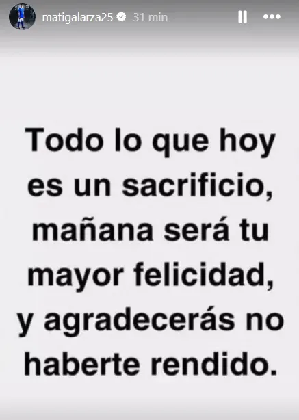 La picante frase de Galarza.