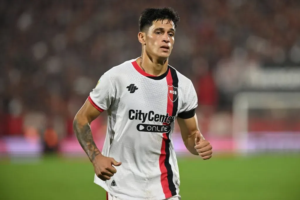 Aguirre, en Newell’s. (IMAGO)