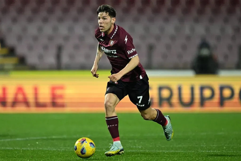 Maretani, en Salermitana. (Getty)