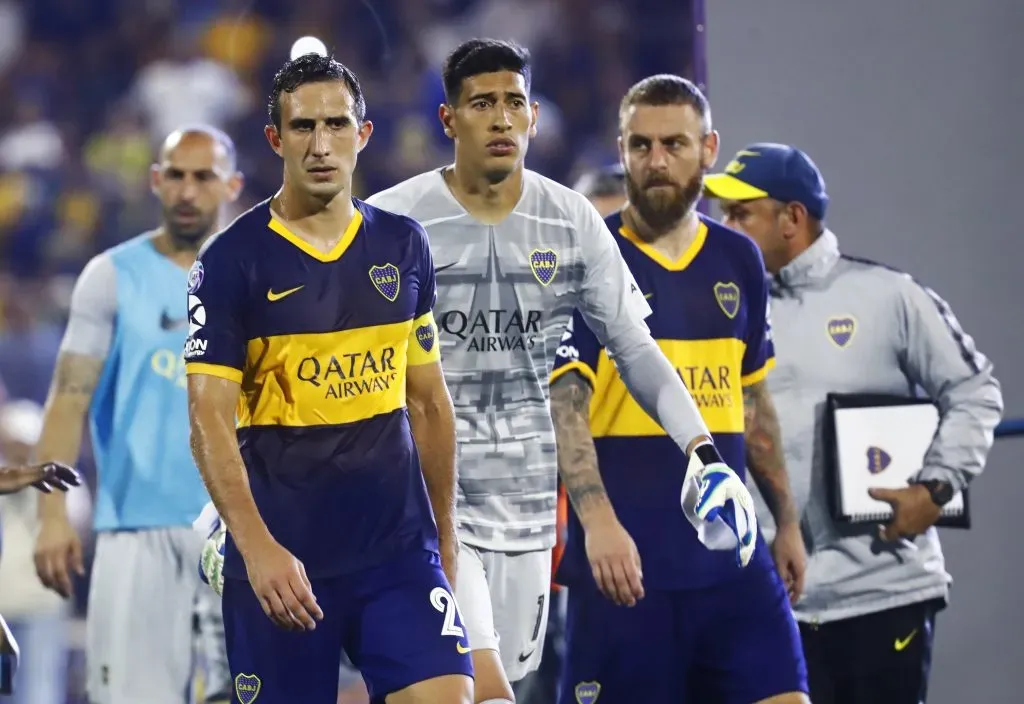 De Rossi y Andrada en Boca en el año 2019 (Getty Images)