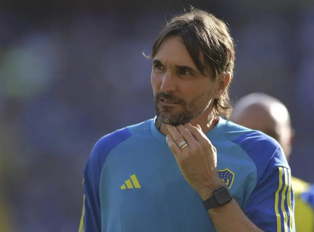 Diego Martínez, entrenador de Boca