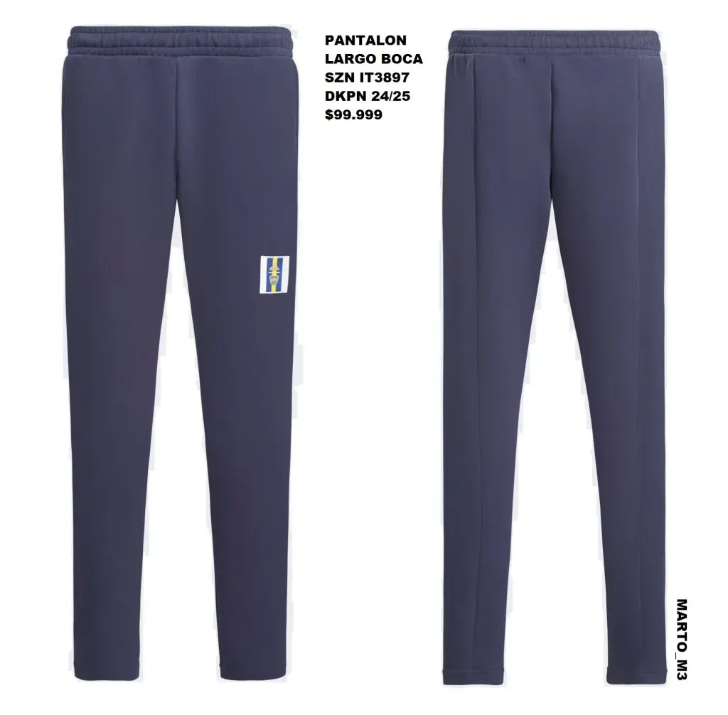 El nuevo pantalón largo de Boca.