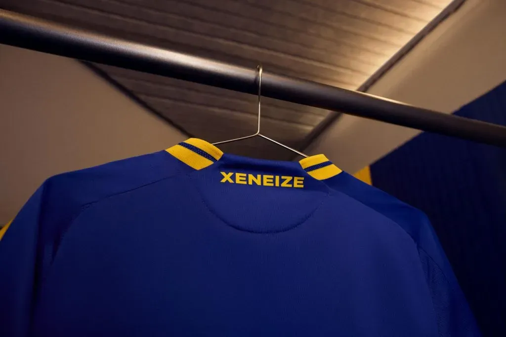 El detalle de la nueva camiseta de Boca.
