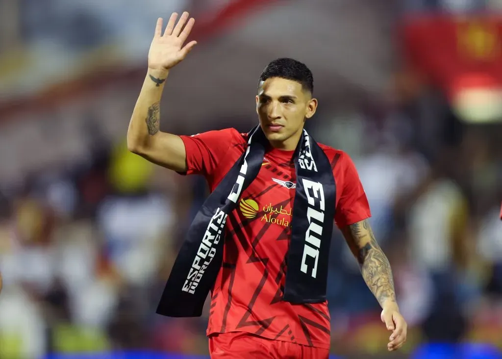 Ezequiel Fernández en Arabia Saudita (Getty Images)