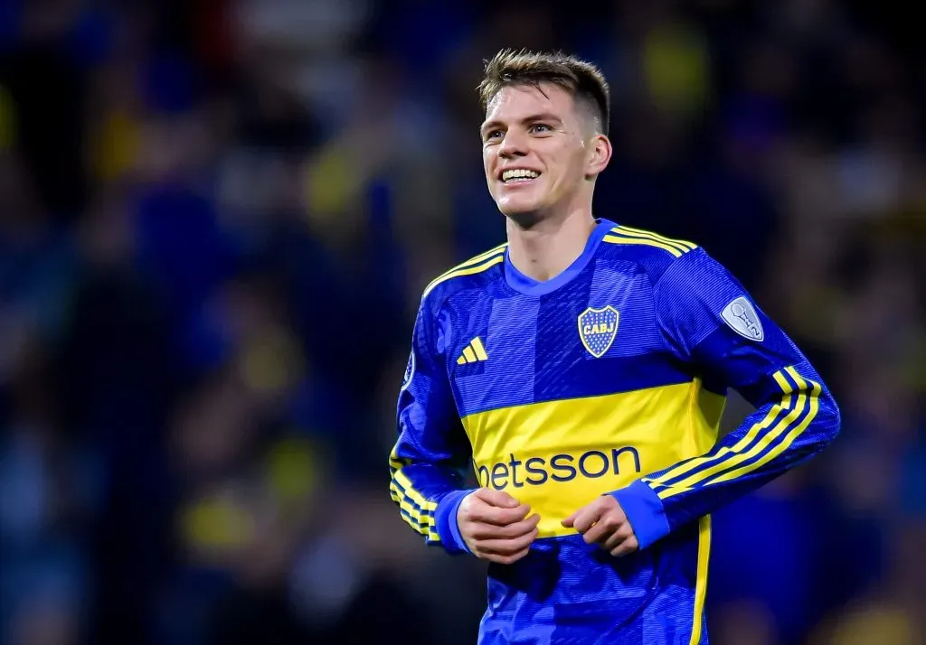 Kevin Zenón, jugador de Boca (Getty Images)