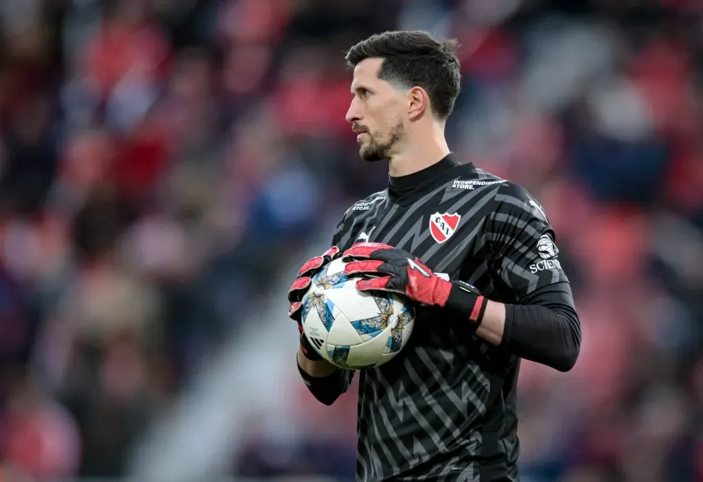 Rodrigo Rey, arquero de Independiente (Getty Images)