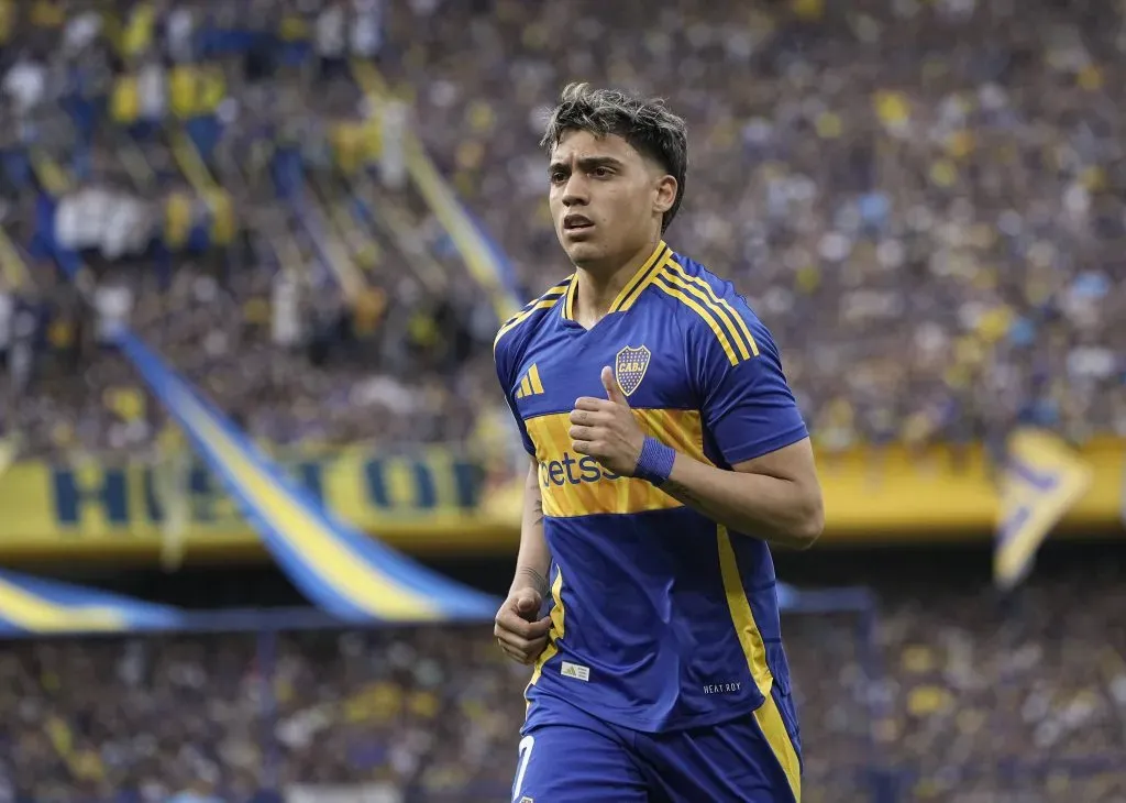 Exequiel Zeballos, en Boca. (Imago)
