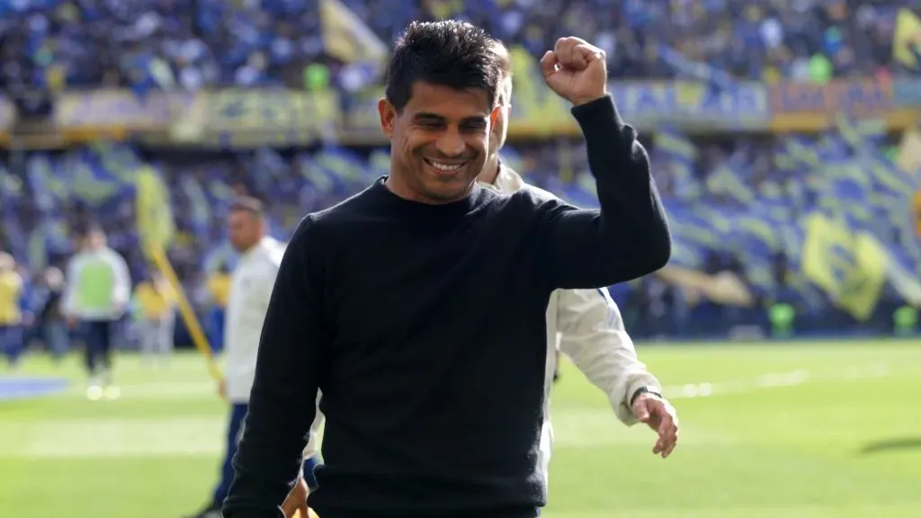 Ibarra ganó dos títulos en Boca en su primera experiencia como entrenador. (Getty)