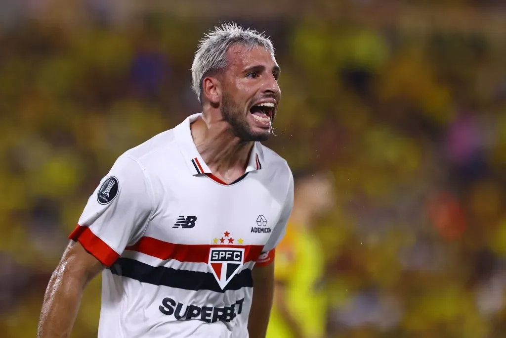 Jonathan Calleri, delantero de San Pablo (Getty Images)