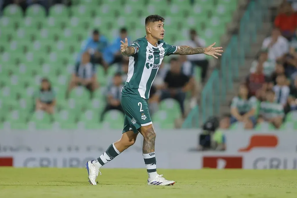 Bruno Amione en Santos Laguna (Getty Images)