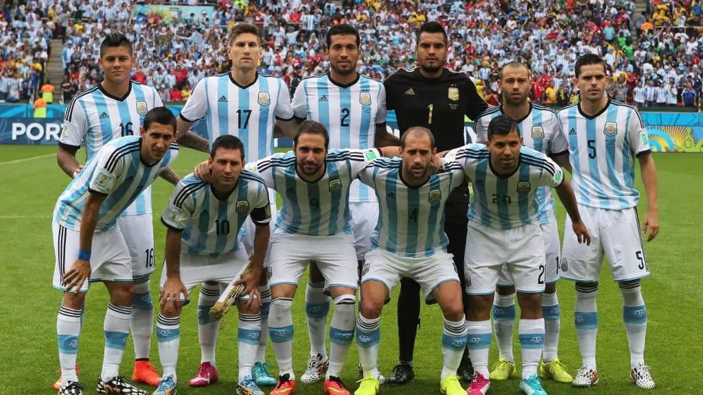 Gago, Romero y Rojo jugaron el Mundial 2014. (Imago)