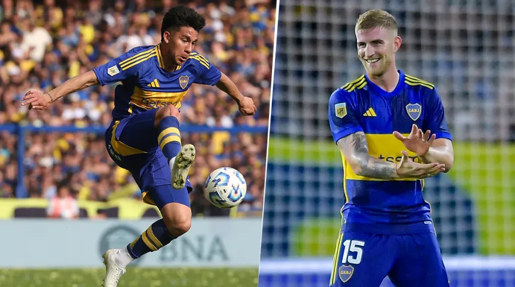 Pol Fernández y Valentini no jugarán más en Boca. (Getty)