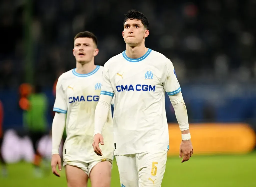 Leo Balerdi en Olympique Marsella (Getty Images)