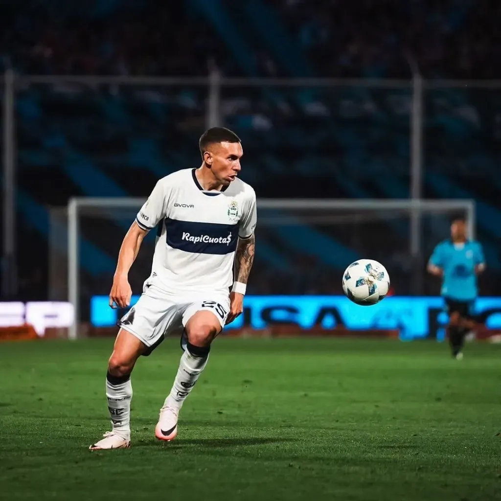 Norberto Briasco, en Gimnasia.