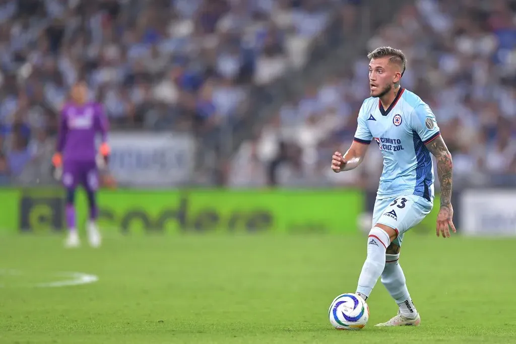 Gonzalo Piovi, en Cruz Azul. (Getty)