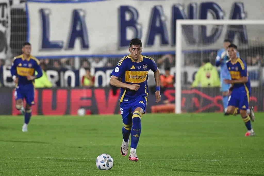 Miguel Merentiel, en Boca. (Getty)