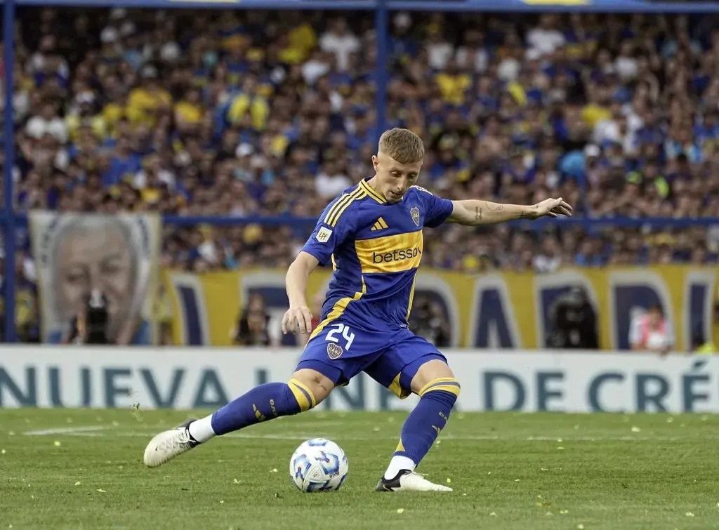 Juan Barinaga en Boca (Imago)