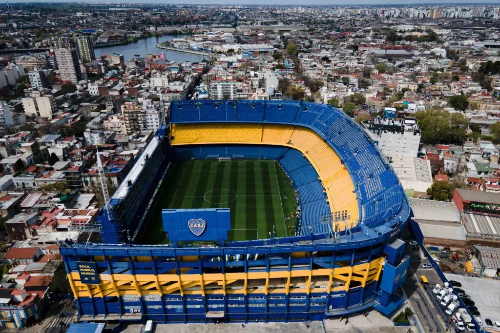 La Bombonera, elegida el mejor estadio del mundo. (Getty)