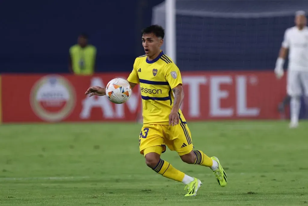 Milton Delgado en Boca (Getty Images)