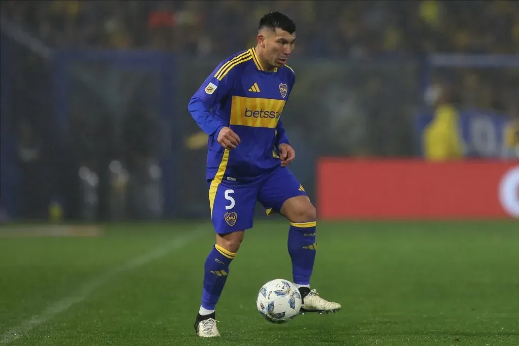 Gary Medel, en Boca. (Getty)