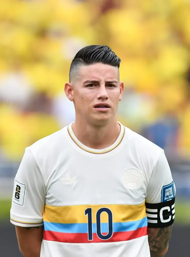 James Rodríguez, en Colombia. (Getty)