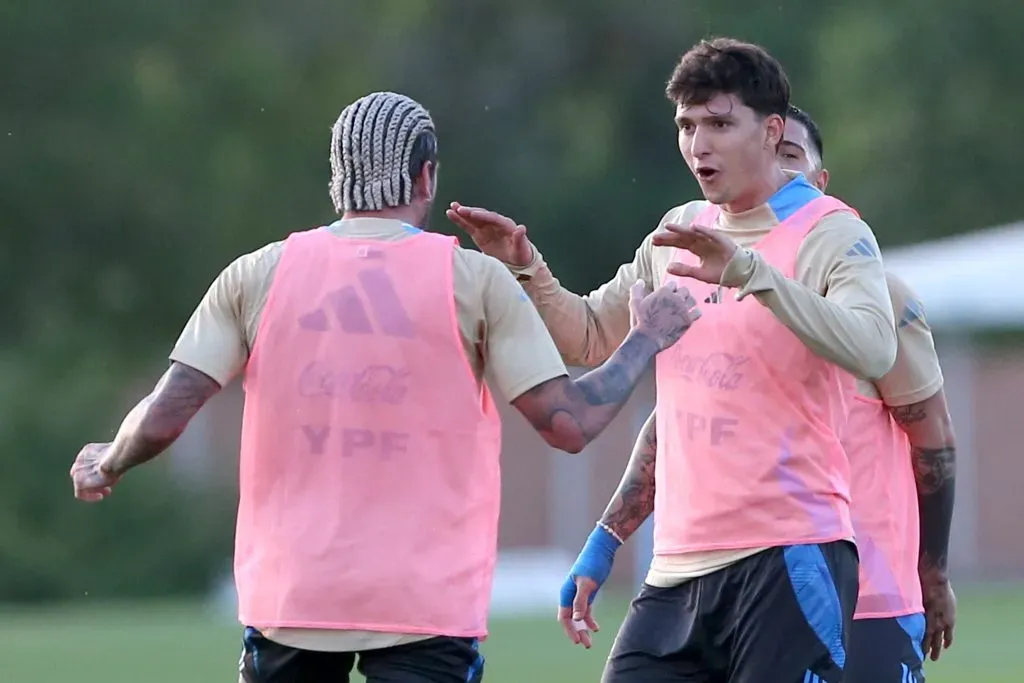 Balerdi, en la Selección Argentina.  (Getty)