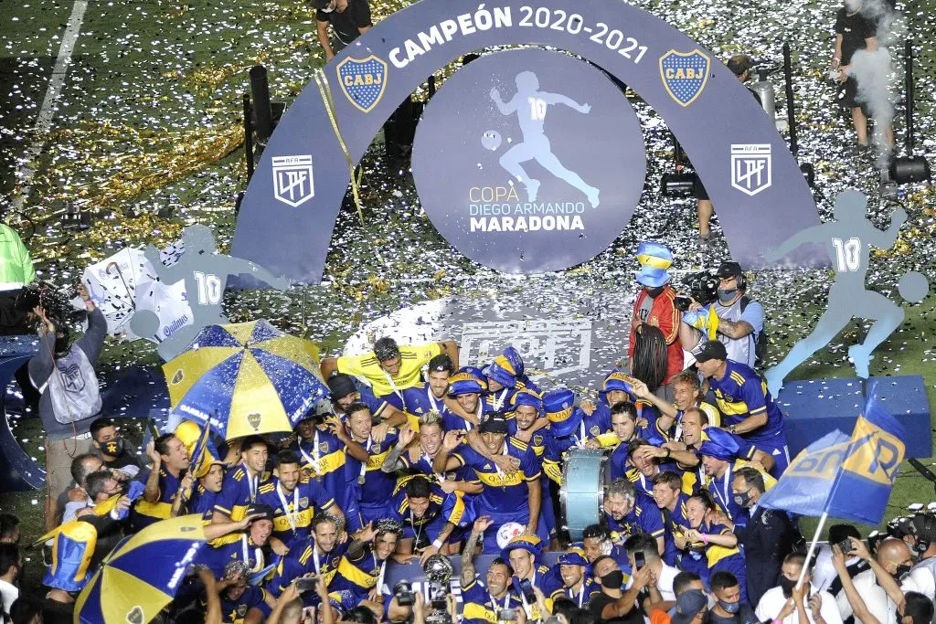 Boca campeón de la Copa Maradona (Getty Images)