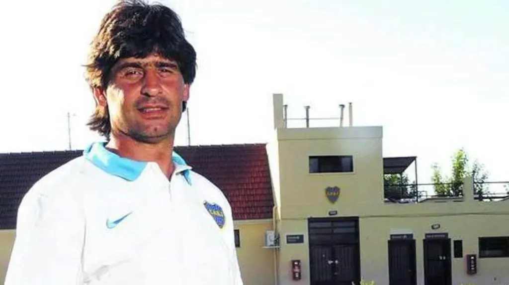 Raffo, durante su etapa en Boca. Foto: Infobae