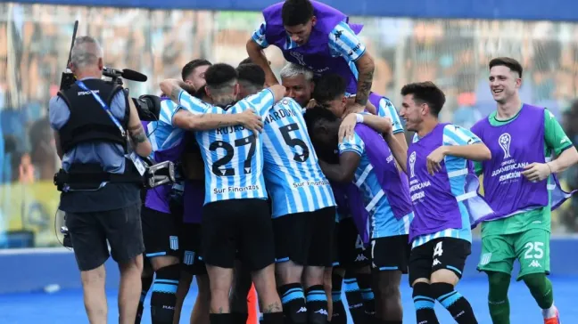 Racing le ganó la Copa Sudamericana al Cruzeiro. (Getty)