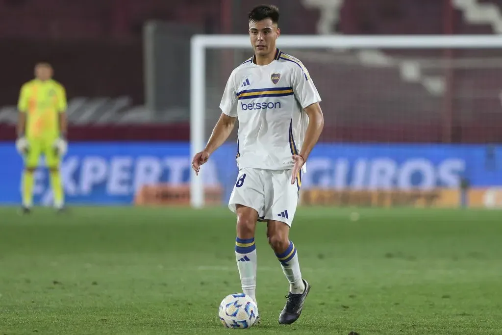 Aaron Anselmino, jugador de Boca (Getty Images)
