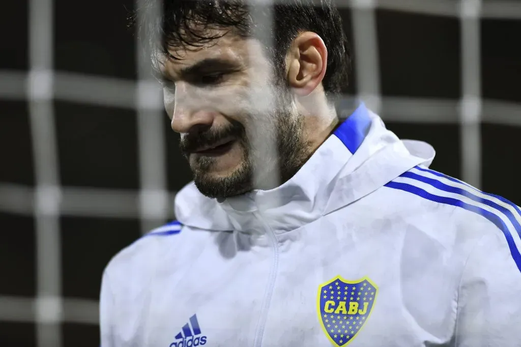 Javier García, en Boca. (Getty)