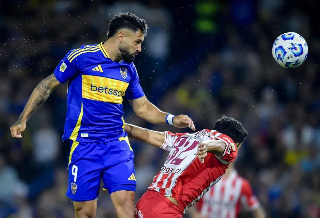 El gol de Milton Giménez contra Unión. (Getty)