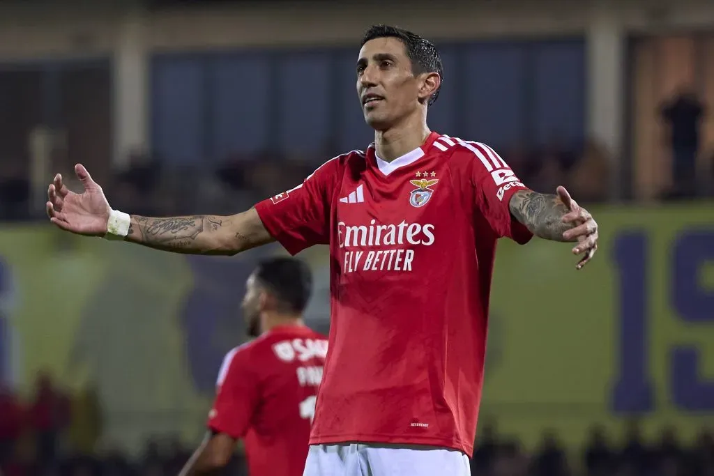 Ángel Di María tiene contrato en Benfica hasta mediados de 2025. Foto: Imago