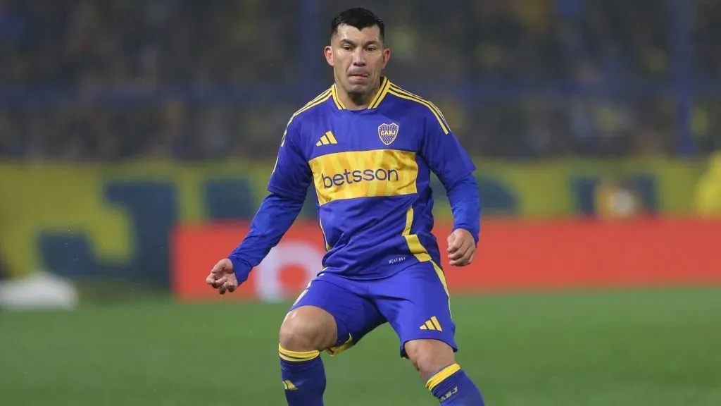Gary Medel, sin lugar en el Boca de Gago. (Getty)
