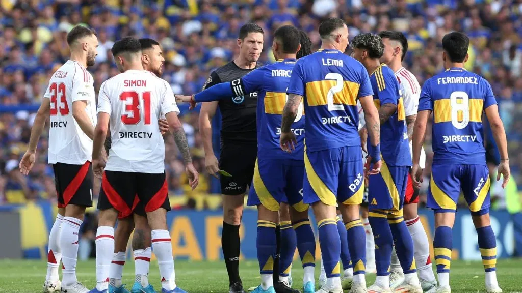 Boca y River se enfrentarán por lo menos dos veces en el 2025. (Getty)