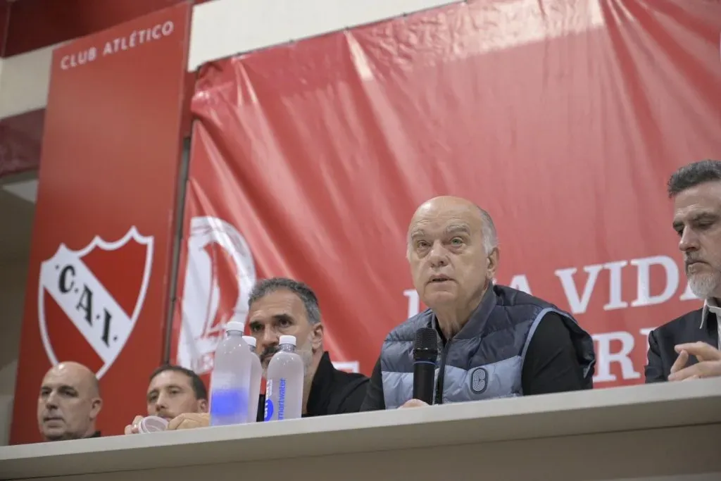 Néstor Grindetti, presidente de Independiente.