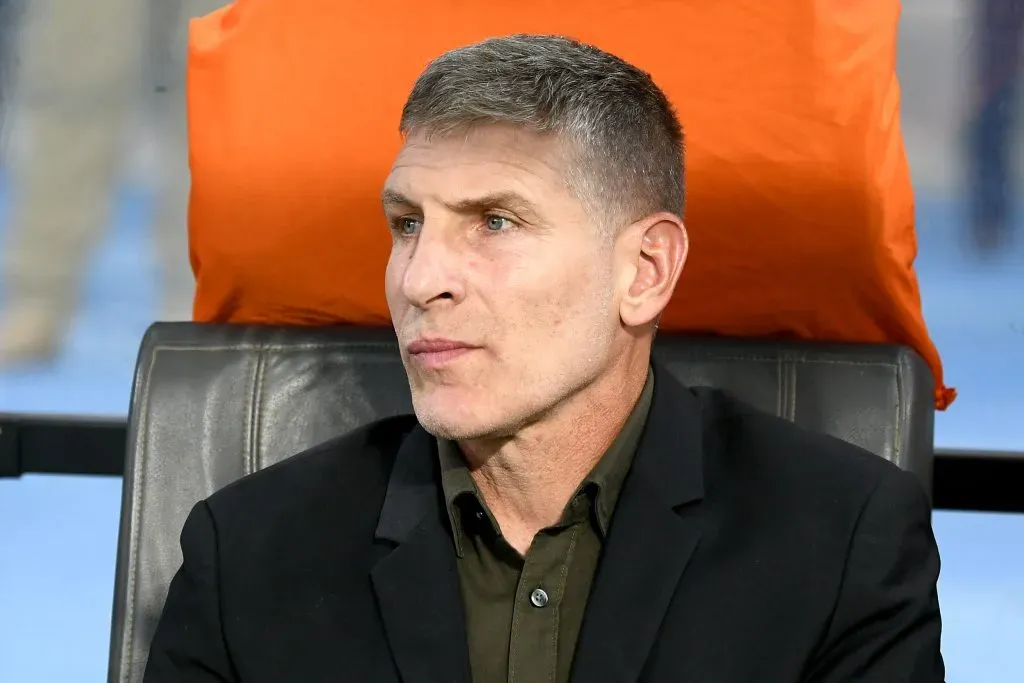 Martín Palermo, DT de Olimpia de Paraguay (Getty Images)