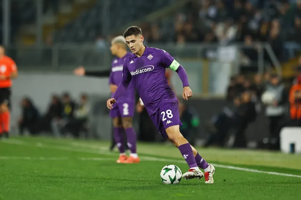 Gracias a Valentini, Fiorentina deja ir a Lucas Martínez Quarta. (IMAGO)
