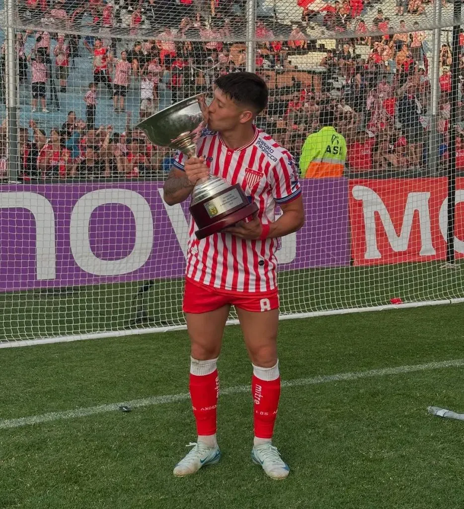 Gastón Gerzel logró el ascenso a la Primera Nacional con Los Andes. (Instagram)
