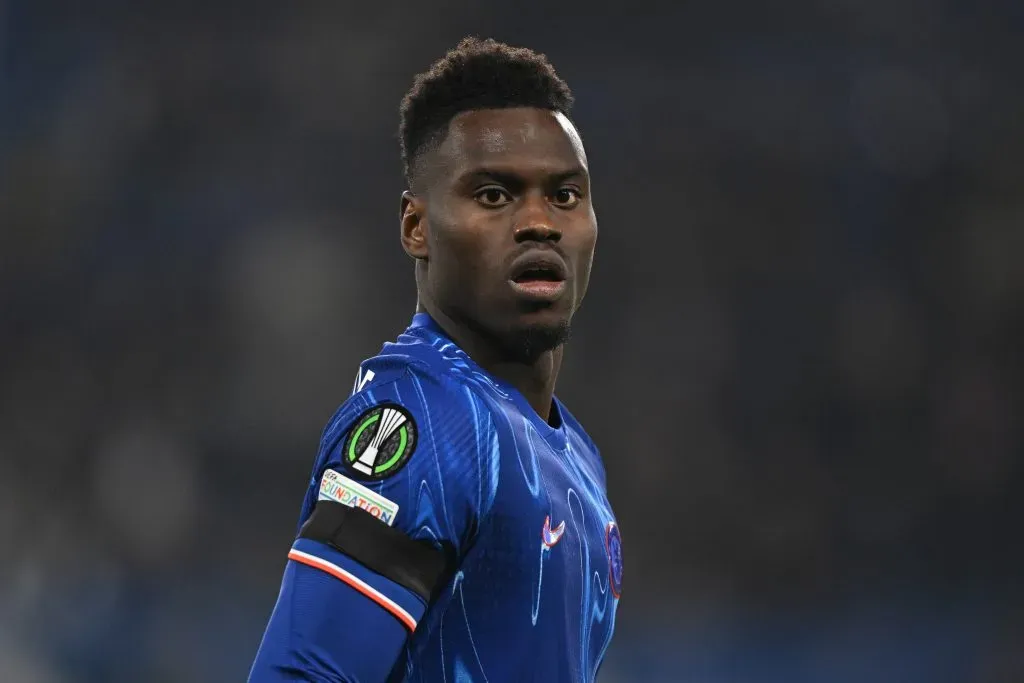 Benoît Badiashile en Chelsea (Getty Images)