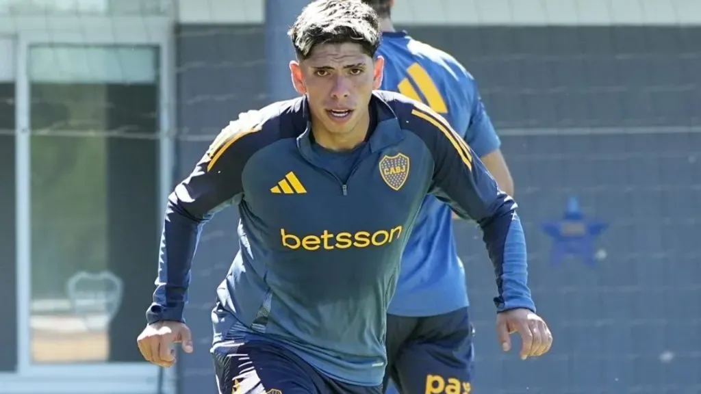 Carlos Palacios, el único refuerzo de Boca hasta ahora.