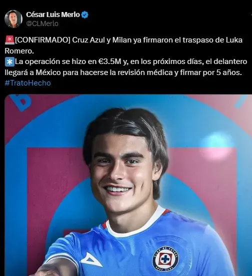 César Luis Merlo en “X”