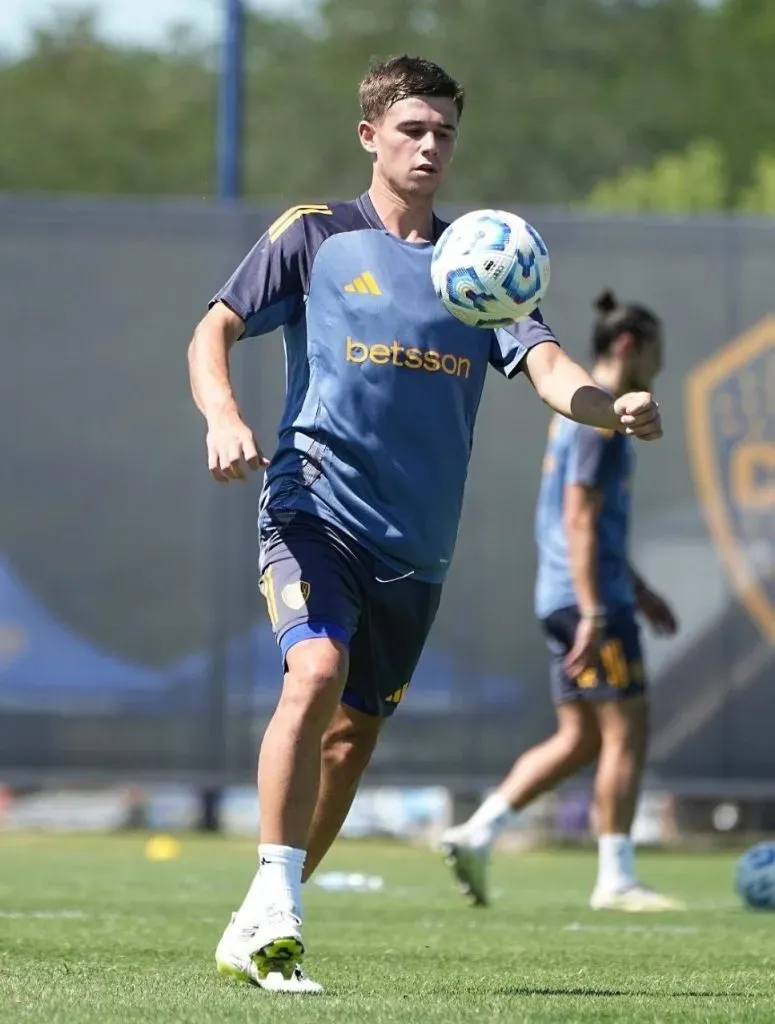 Dalmasso está haciendo su primera pretemporada. Foto: Prensa CABJ