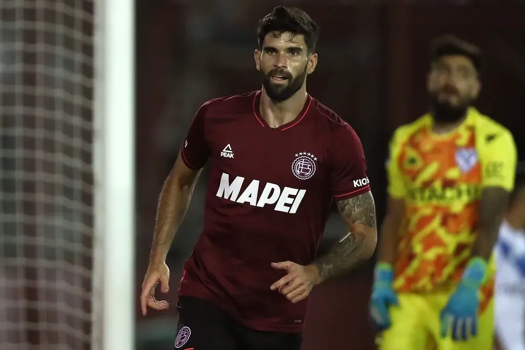 Orsini durante su paso por Lanús. (Getty Images)