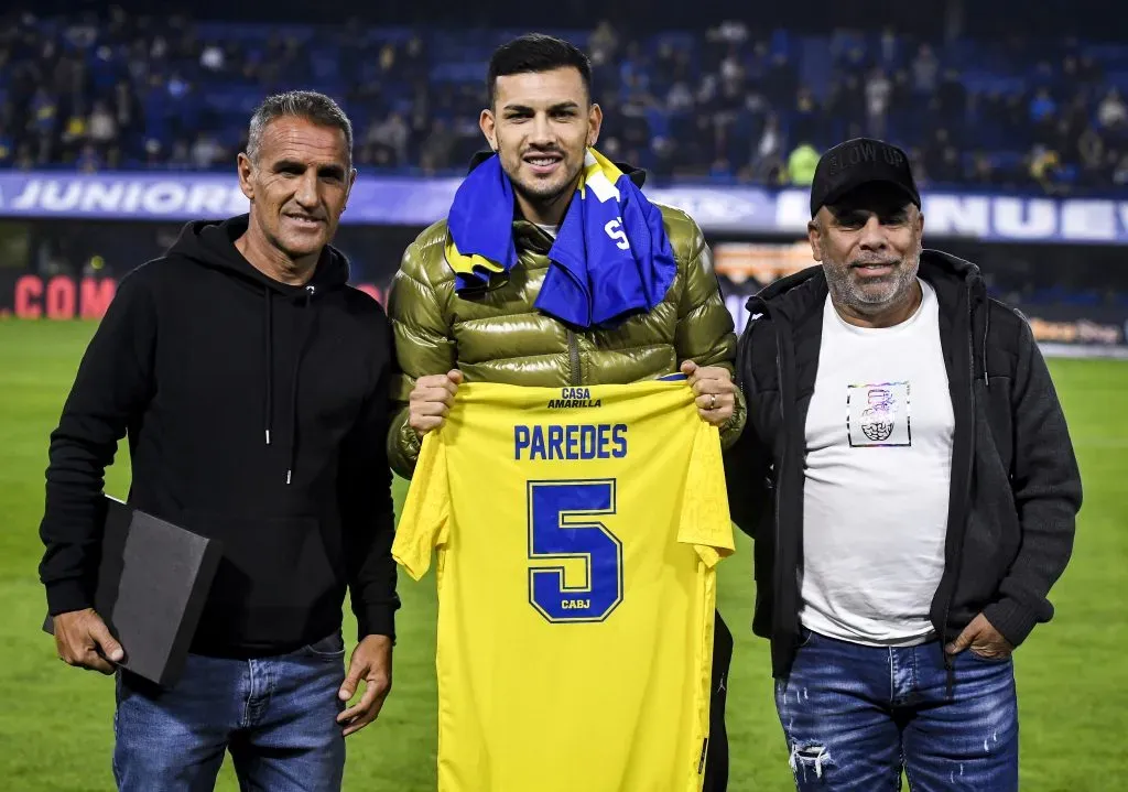 Leandro Paredes tuvo una charla en diciembre con el Consejo de Fútbol por su vuelta. (Getty Images)